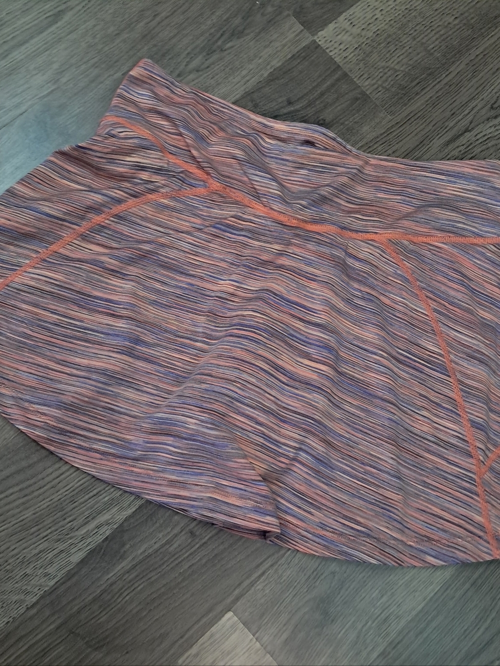 Merrell Leelani Selectwick Heathered Pink/Salmon Skort Size XS Multi Spacedye